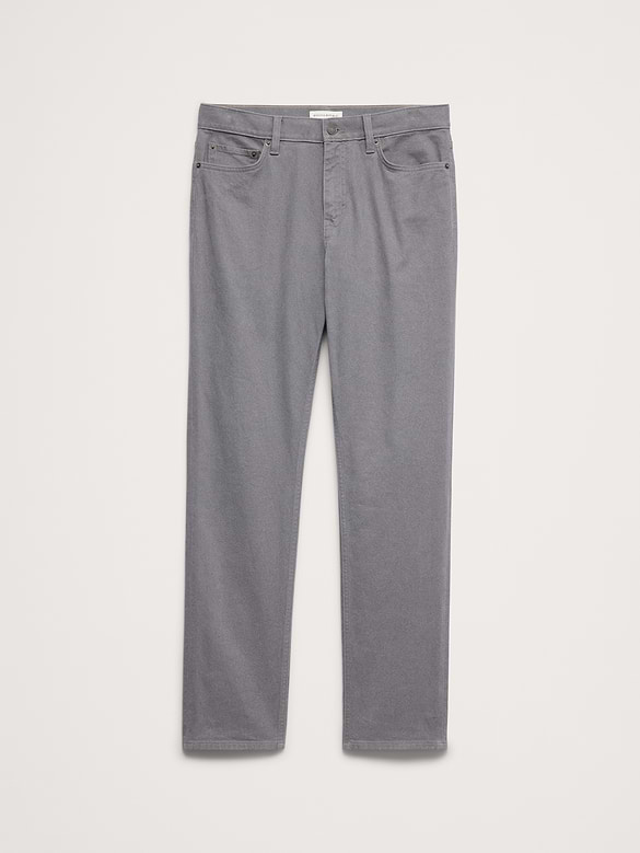 Pantalon Voyageur étroit en tissu brossé