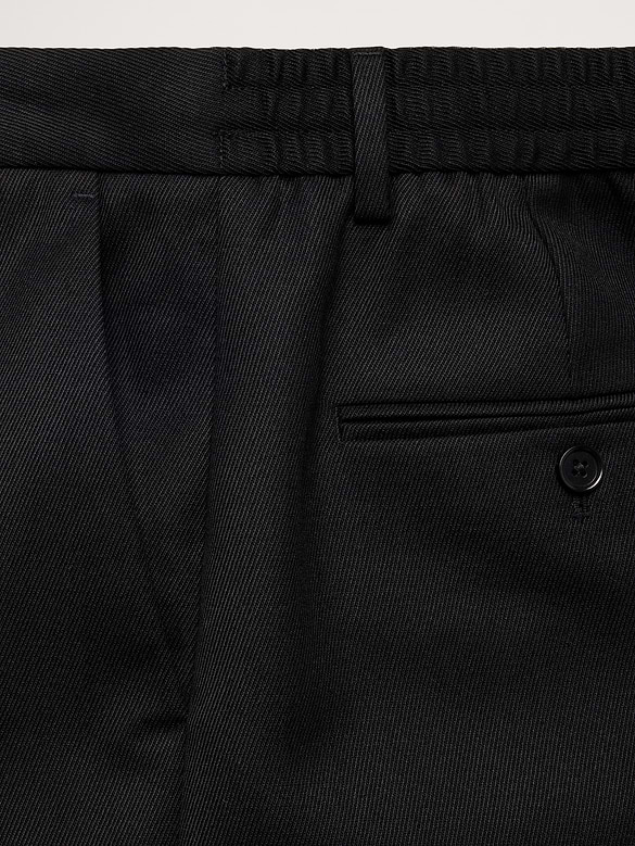 Relaxed Twill Dress Pant