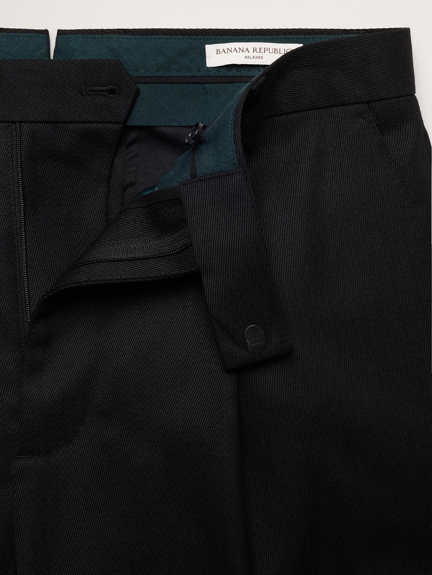 Image number 7 showing, Loose Pleated Twill Suit Pant