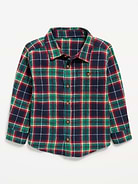 Image 1 of 1, spread collar, long sleeves, buttoned cuffs, buttoned patch pocket at chest, full length buttoned placket, all-over pattern, Product #1184344