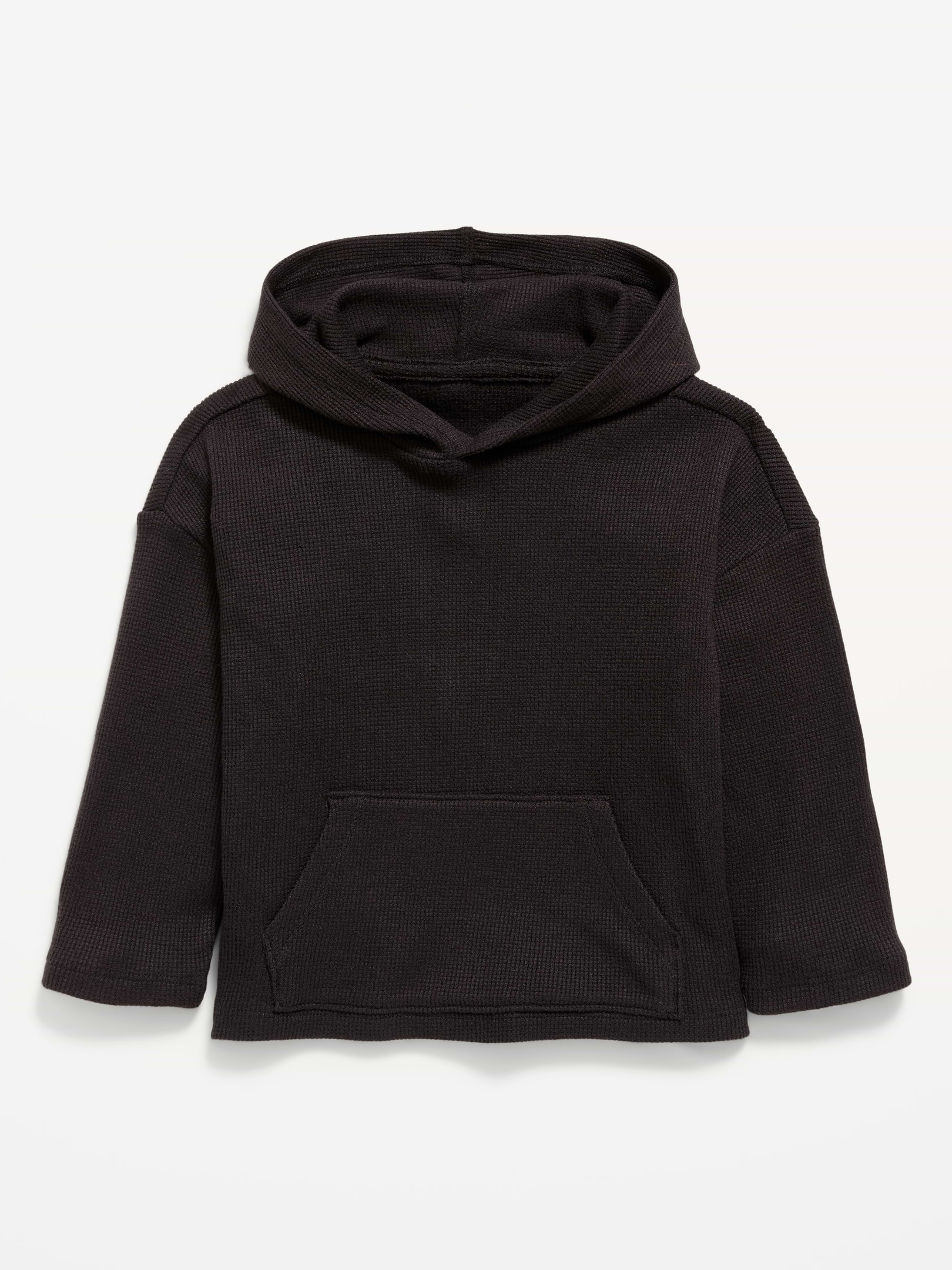 Image 1 of 2, built-in hood, long sleeves, drop shoulders, kangaroo pocket, Product #1184226