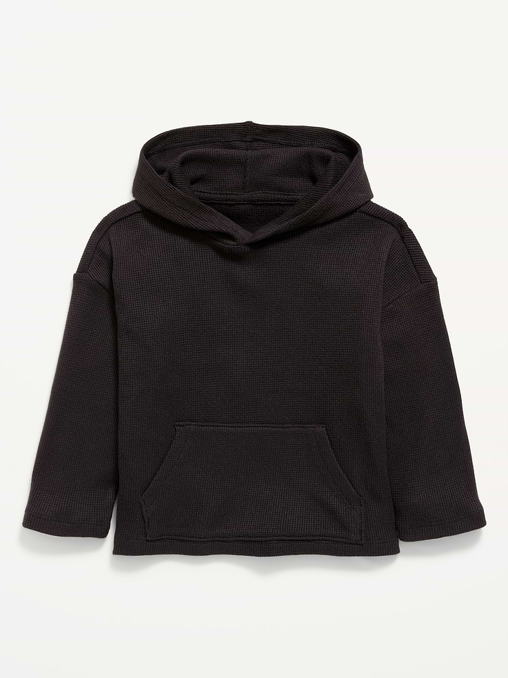 Image 1 of 2, built-in hood, long sleeves, drop shoulders, kangaroo pocket, Product #1184226