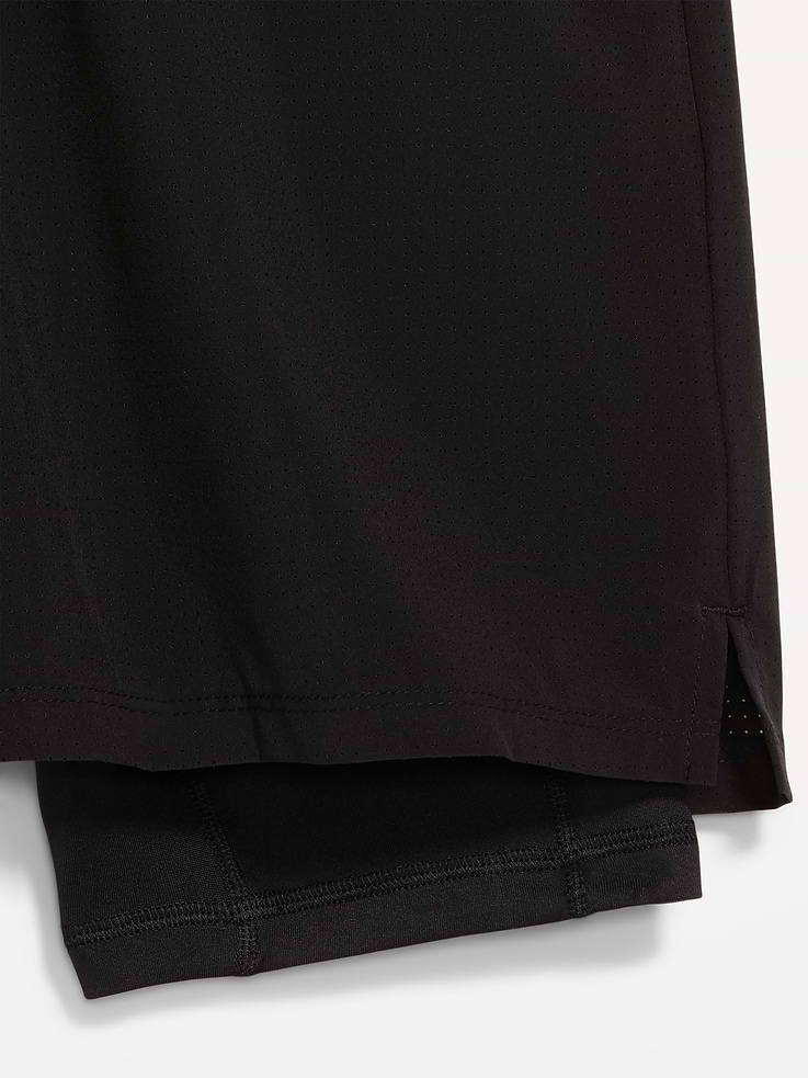 Image number 3 showing, 2-In-1 Performance Run Shorts -- 5-inch inseam