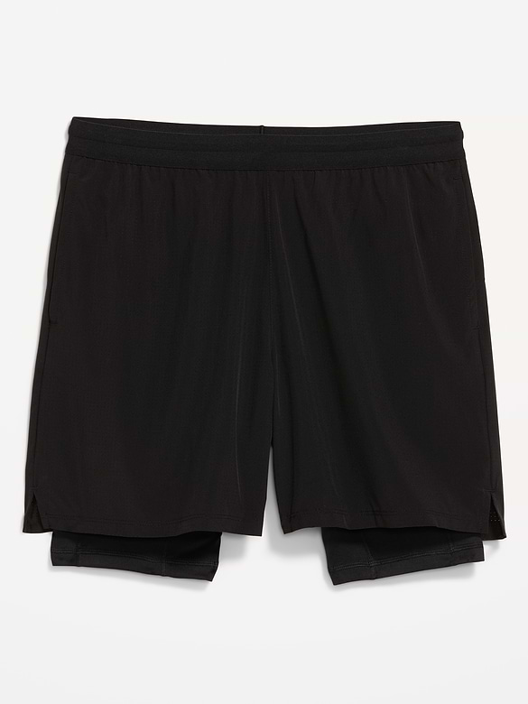2-In-1 Performance Run Shorts -- 5-inch inseam