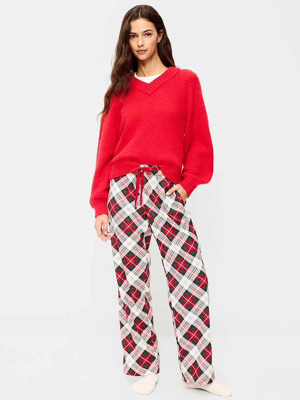 Flannel Pajama Pants for Women