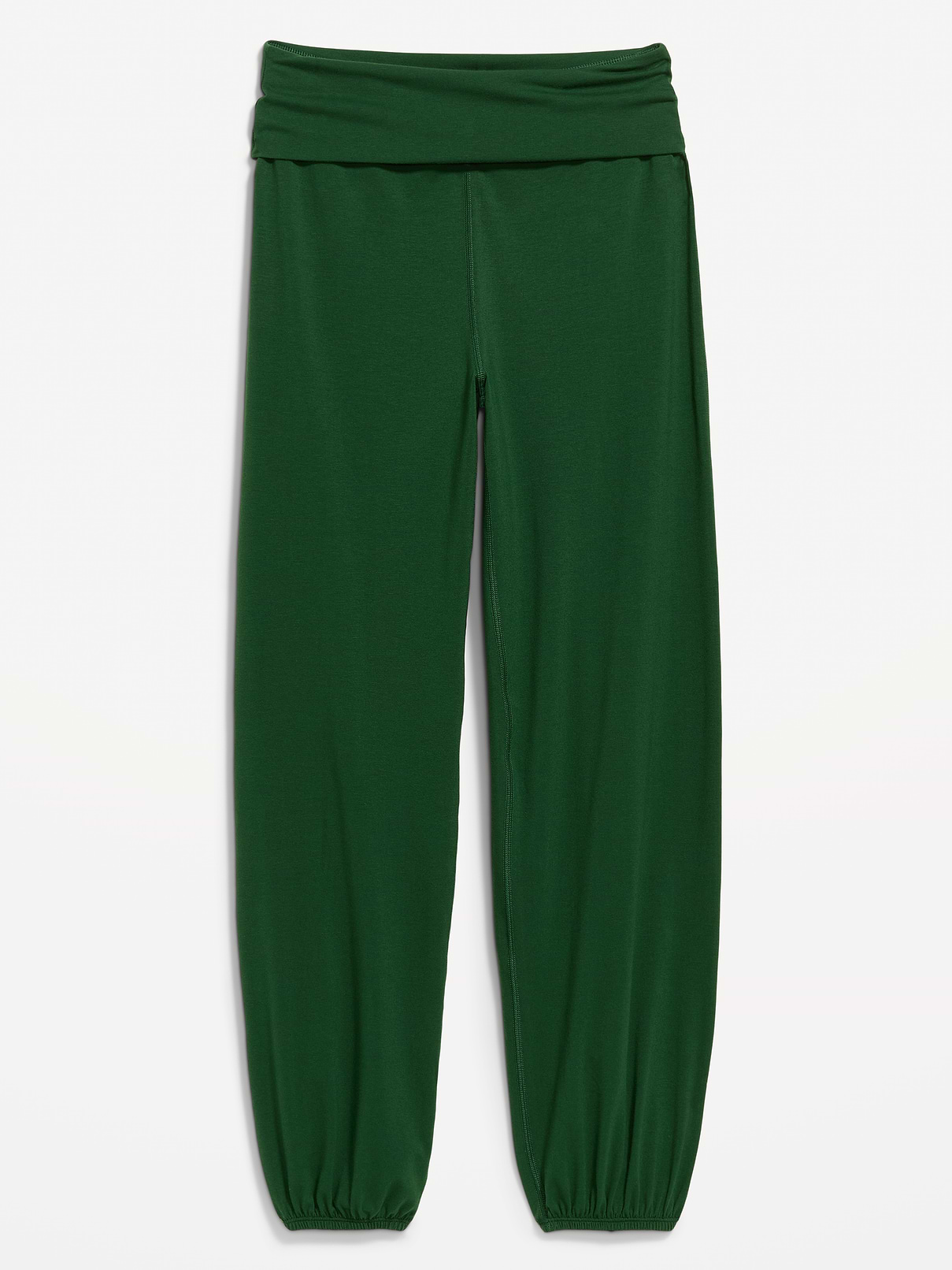 Image number 2 showing, Fold-Over Waist Fitted Joggers