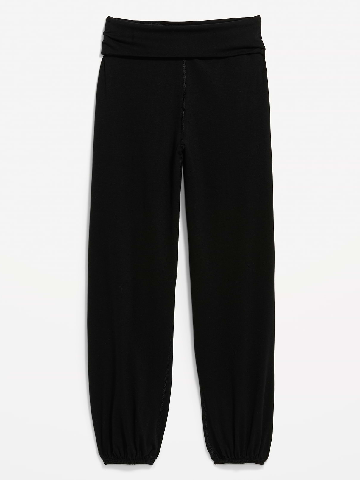 Image number 2 showing, Fold-Over Waist Fitted Joggers