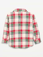 Image 3 de 3, Chemise en flanelle à manches longues à imprimé à carreaux pour tout-petit