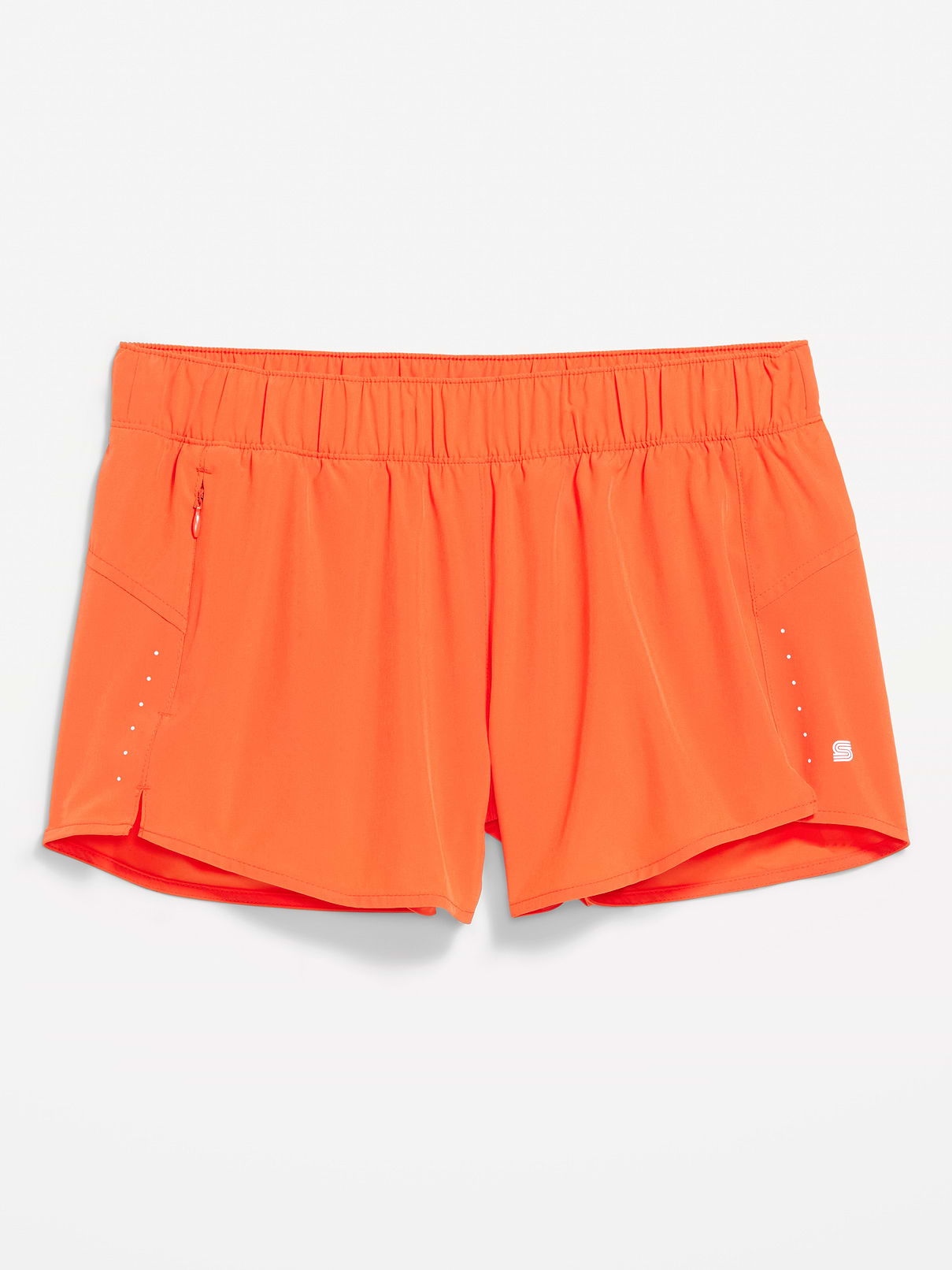 Image number 1 showing, Mid-Rise StretchTech Run Shorts -- 3-inch inseam