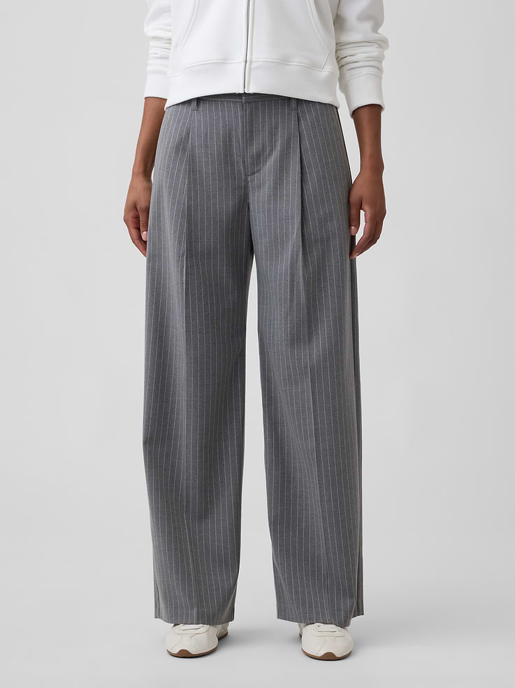 Image number 2 showing, Recycled Wide-Leg Trousers