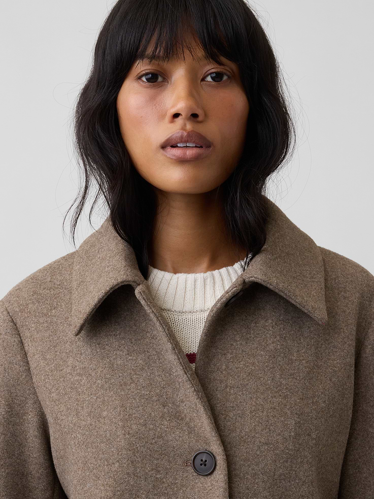 Image number 4 showing, 100% Recycled Relaxed Topcoat