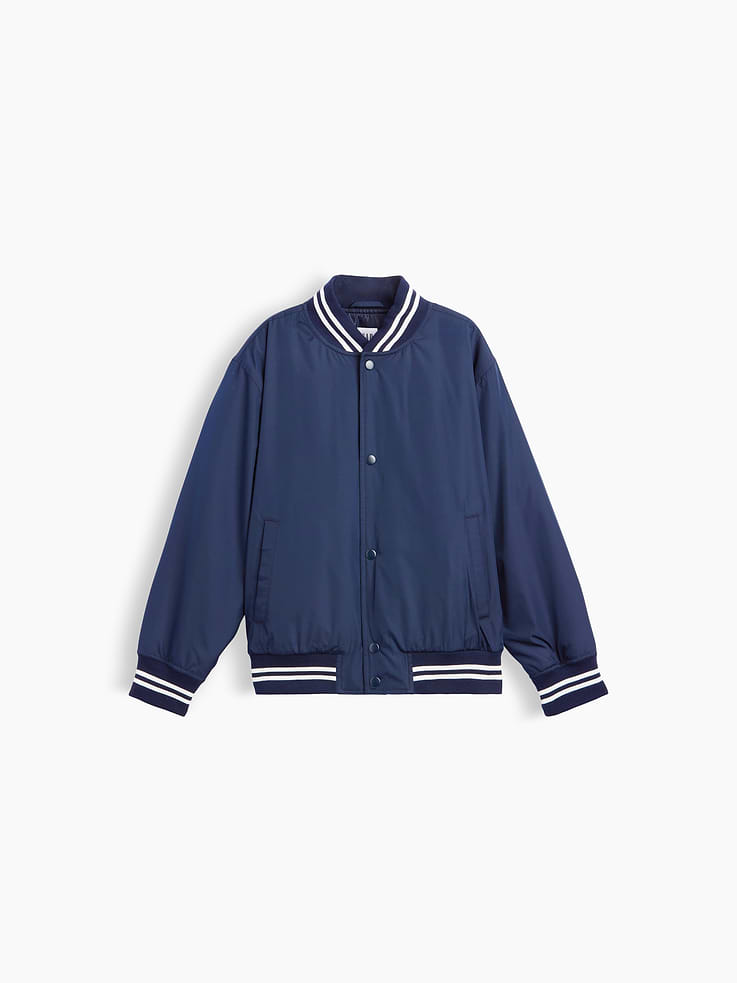 Image number 1 showing, Kids Relaxed Varsity Jacket