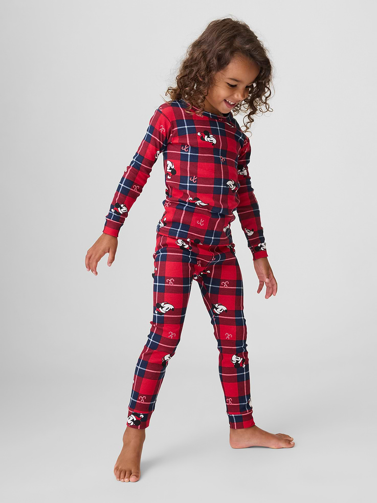 Image number 5 showing, Kids & babyGap × Disney Mickey Mouse Print PJ Set
