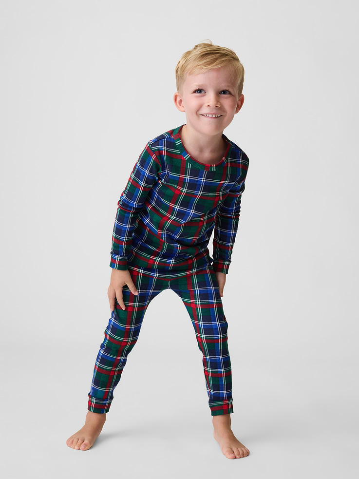 Image number 1 showing, Kids & babyGap Plaid PJ Set