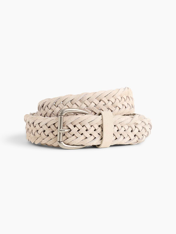 Braided Suede Belt