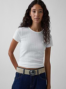 Image 2 de 4, Ceinture western en suède
