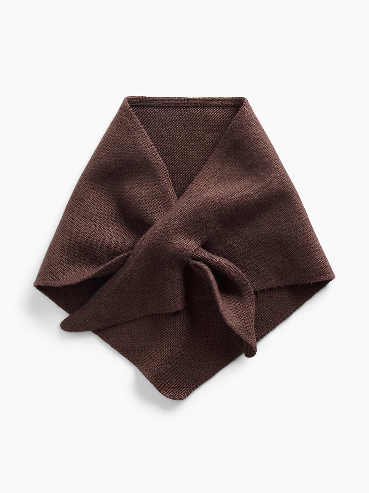 Image 1 of 4, Soft knit triangle scarf., Product #913070