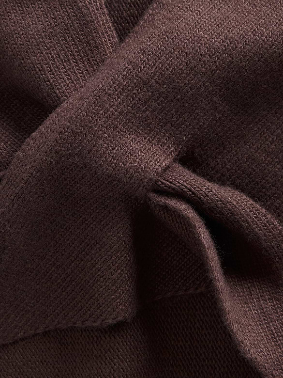 Knit Triangle Scarf