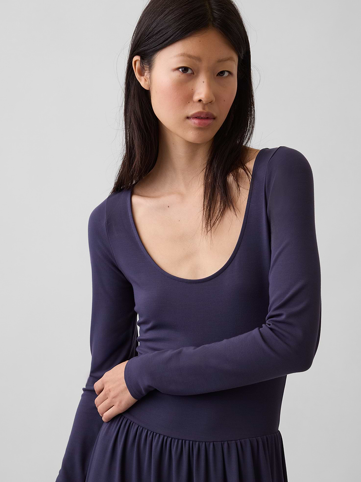 Image number 4 showing, Drop-Waist Maxi Dress