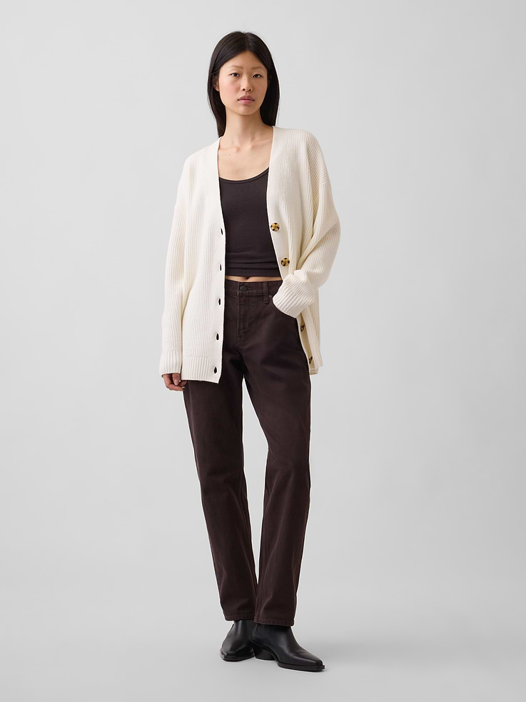 Image number 2 showing, CashSoft Oversized Cardigan Sweater