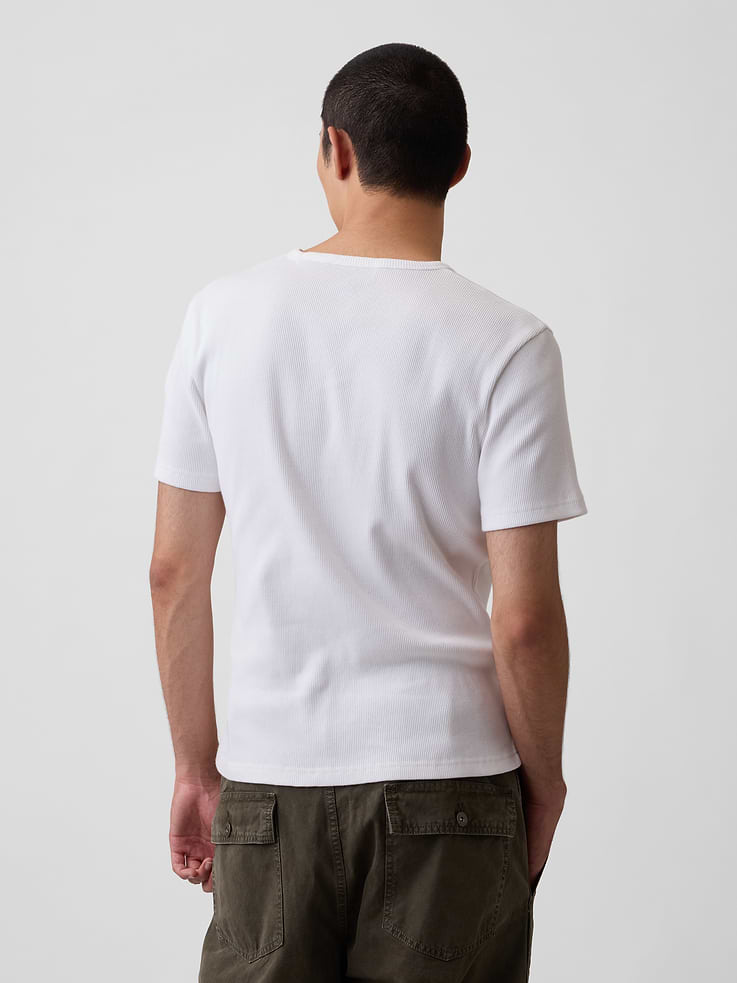 Image number 3 showing, Shrunken Rib T-Shirt