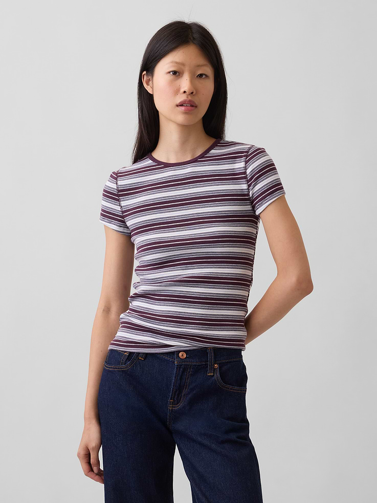Image number 1 showing, Modern Rib T-Shirt