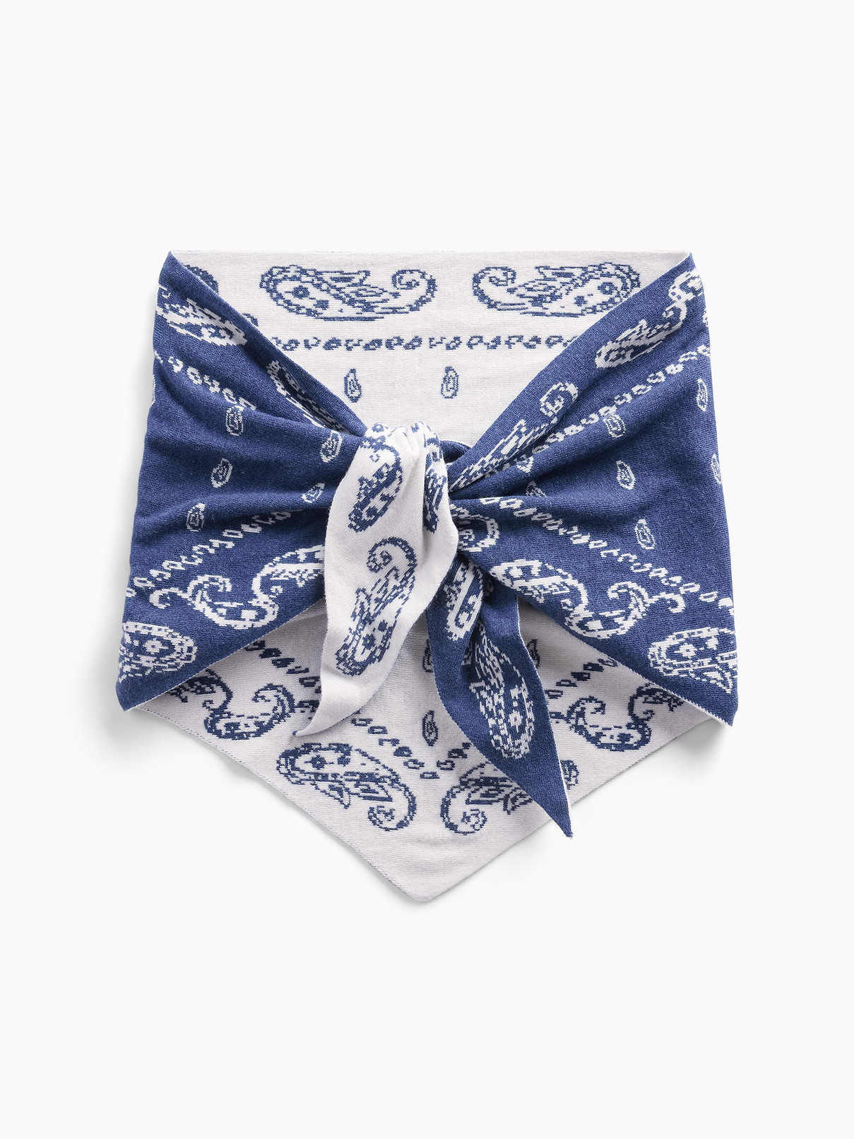 Image number 1 showing, Paisley Triangle Scarf