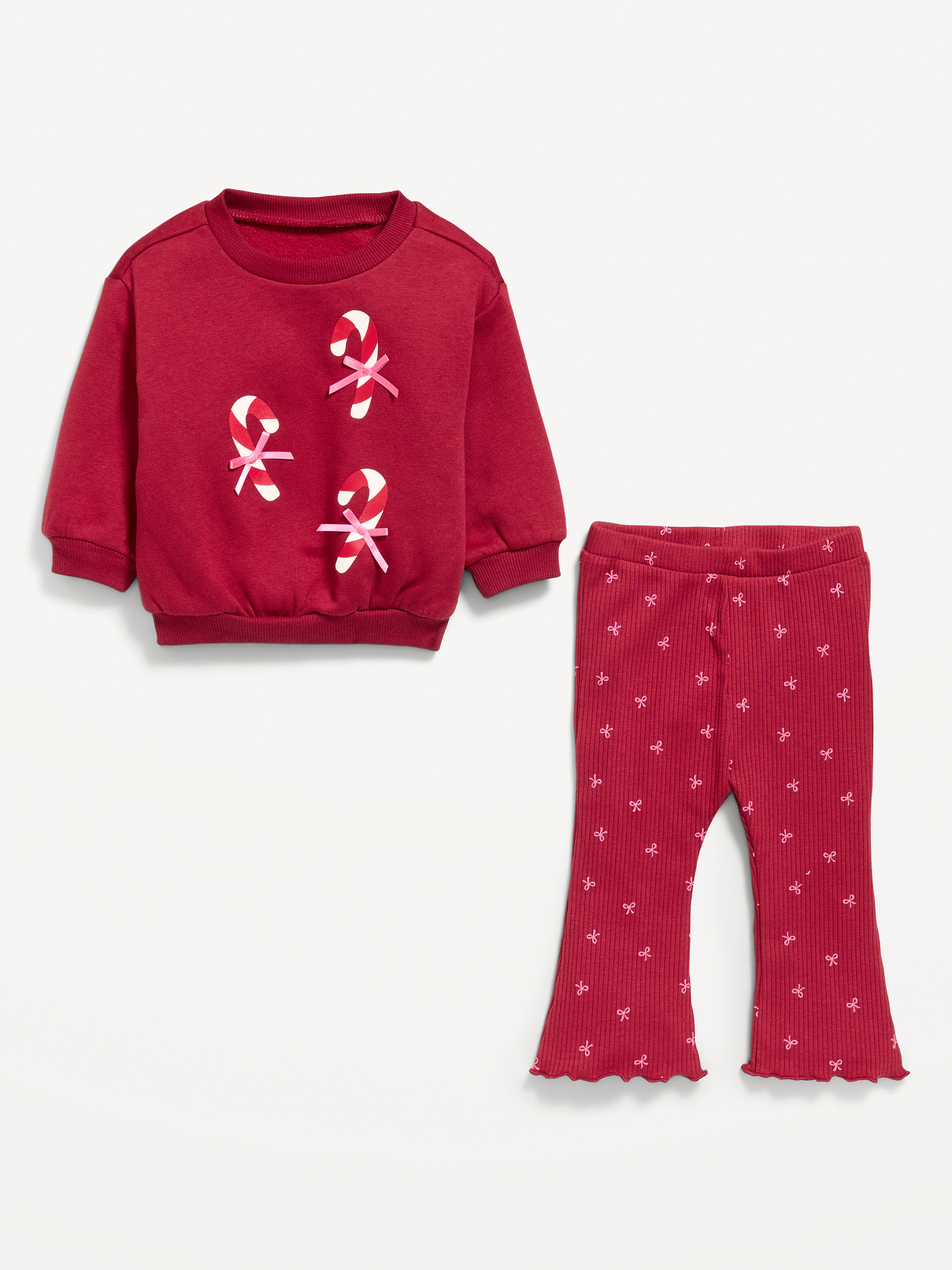 Image 2 of 2, Graphic Sweatshirt and Legging Set for Baby