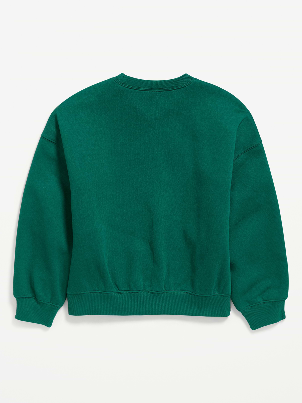 Image 3 of 3, Oversized Long-Sleeve Tunic Sweatshirt for Girls