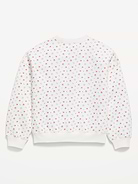 Image 4 of 4, Oversized Long-Sleeve Tunic Sweatshirt for Girls