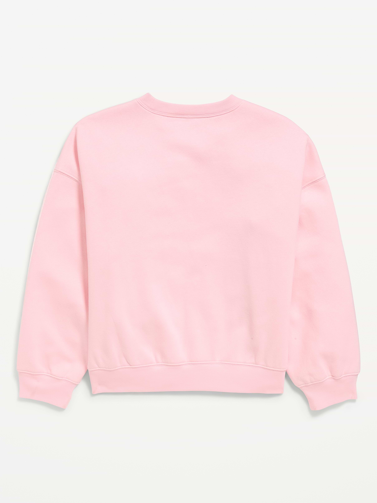 Image 3 of 3, Oversized Long-Sleeve Tunic Sweatshirt for Girls