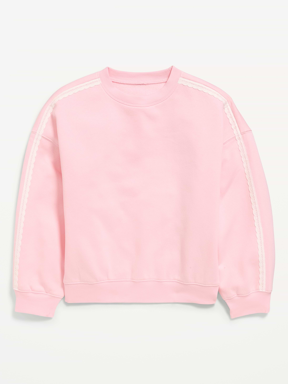 Image 1 of 3, crew neck, long sleeves, drop shoulders, Product #1182453