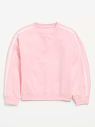 Image 1 of 3, crew neck, long sleeves, drop shoulders, Product #1182453