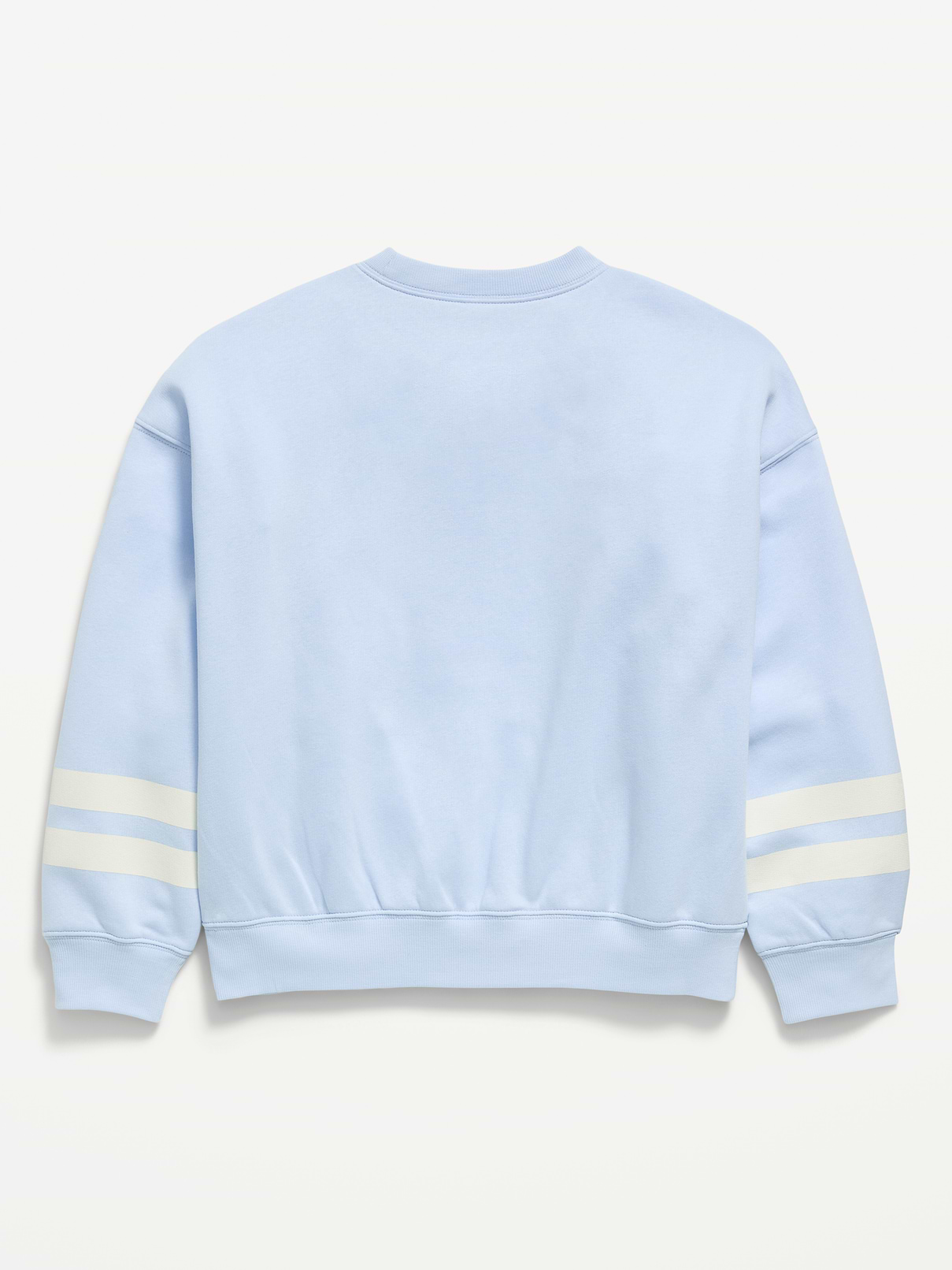 Image 4 of 4, Oversized Long-Sleeve Tunic Sweatshirt for Girls