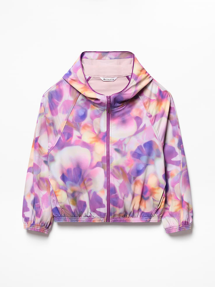 Image number 4 showing, Athleta Girl Run Free Printed Jacket