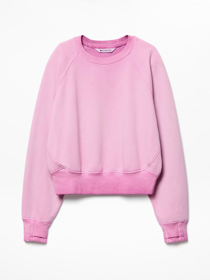 Image number 4 showing, Athleta Girl All Day Crewneck Sweatshirt
