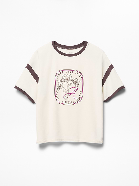 Athleta Girl Right Moves Slouchy Tee