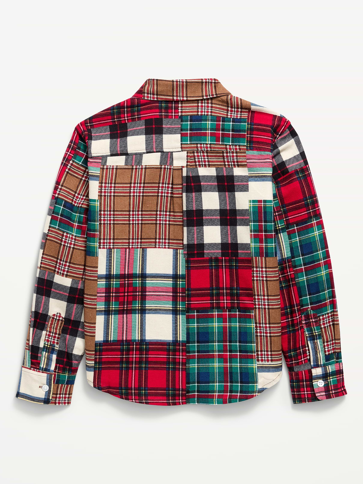 Image 3 of 3, Long-Sleeve Flannel Shirt for Boys