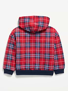 Image 2 of 2, Oversized Unisex Boxy Logo Graphic Pullover Hoodie for Toddler