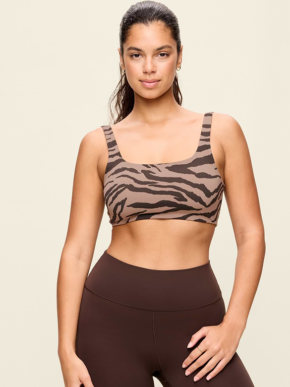Light Support StudioSmooth Square-Neck Sports Bra