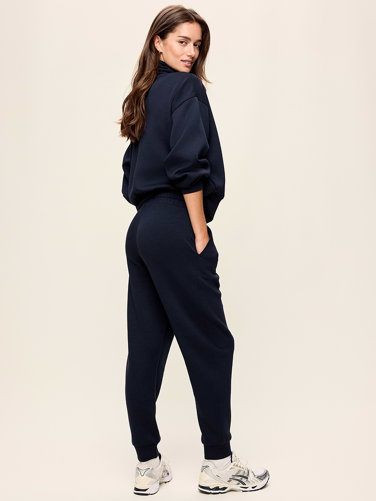 Image number 3 showing, High-Waisted Bounce Fleece Jogger Sweatpants