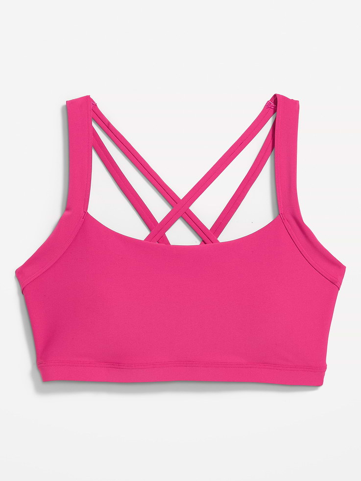 Image 3 of 4, Medium Support PowerSoft Sports Bra
