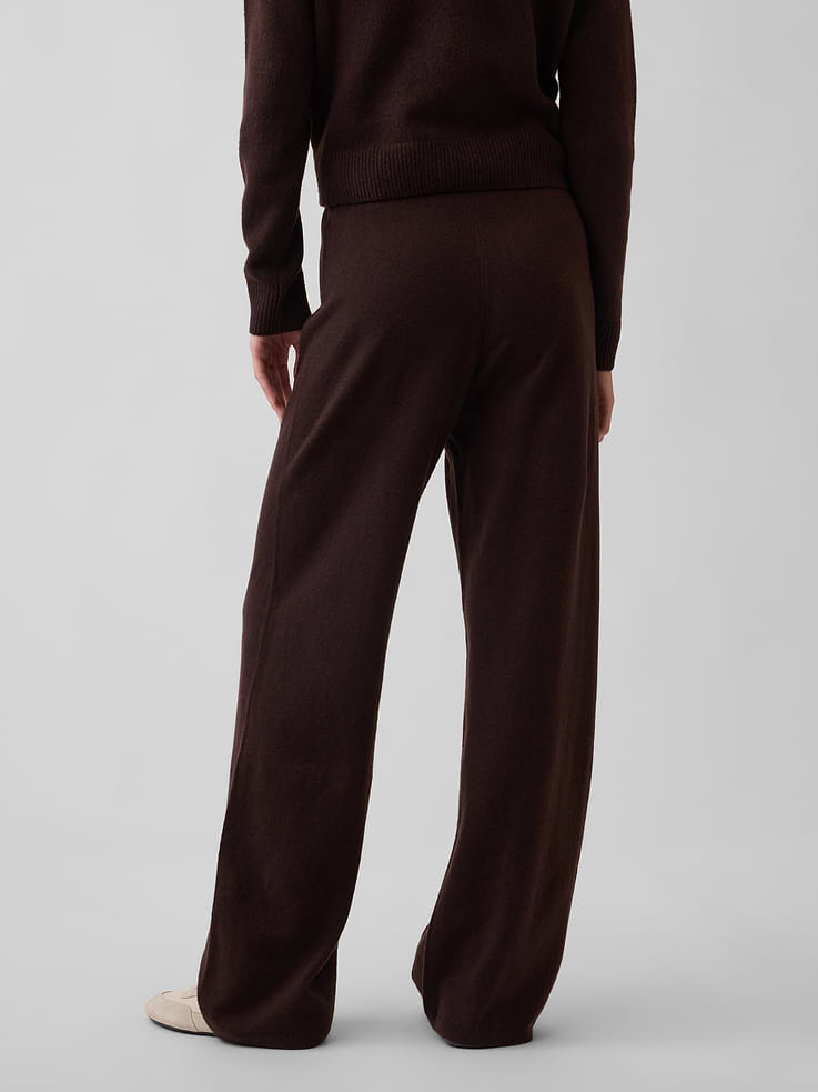 Image 4 de 6, Pantalon ample Effet cachemire