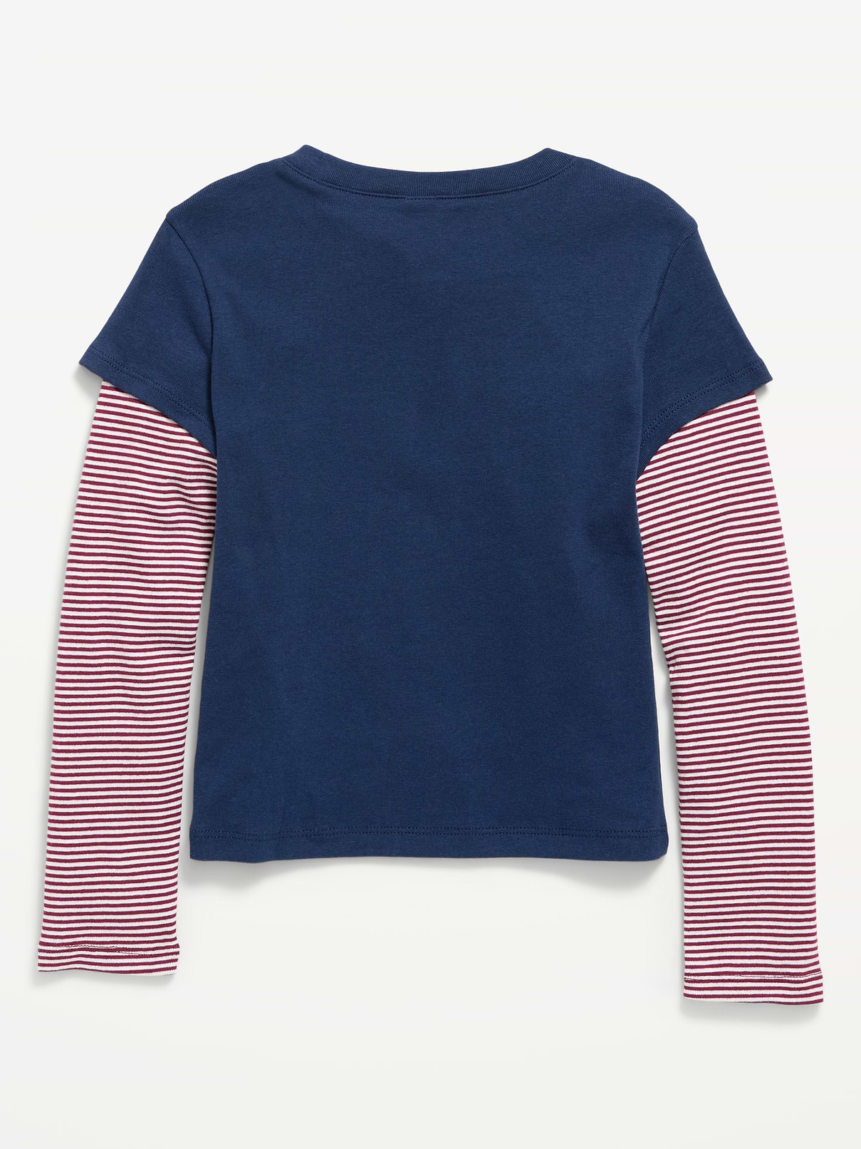 Image number 2 showing, Fitted 2-in-1 Graphic T-Shirt for Girls