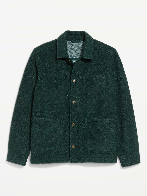Wool-Blend Chore Jacket