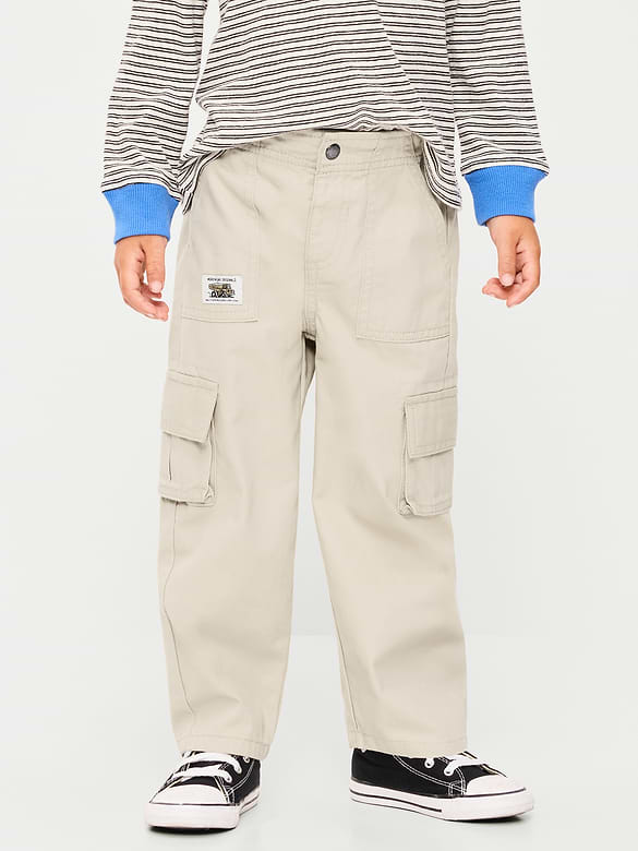 Baggy Cargo Pants for Toddler Boys