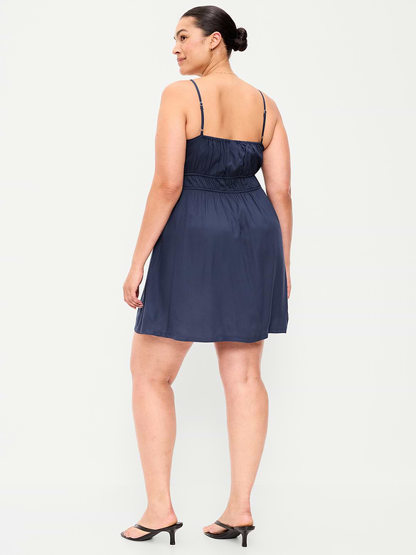 Sleeveless Trousseau Mini Dress