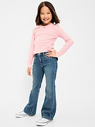 Image number 3 showing, Low-Rise Studded Flare-Leg Jeans for Girls