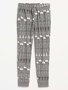 Image 3 of 3, Flannel Pajama Joggers for Men
