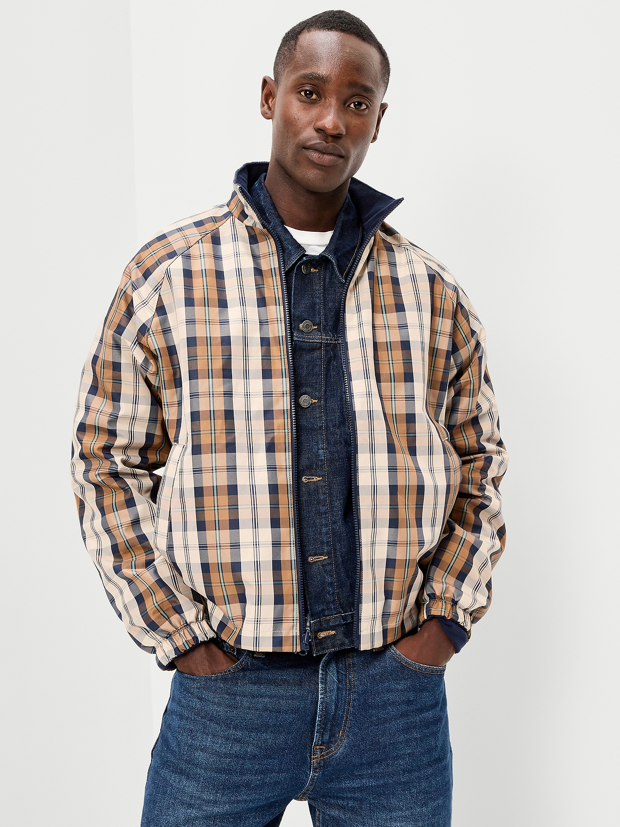 Water-Resistant Reversible Windbreaker Jacket | Old Navy